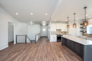 second floor Kitchen and dining area