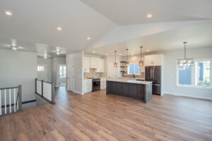 Kitchen and dining area second floor