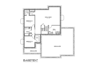 Lower floor plan