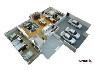 3D home floor plan Prestwick